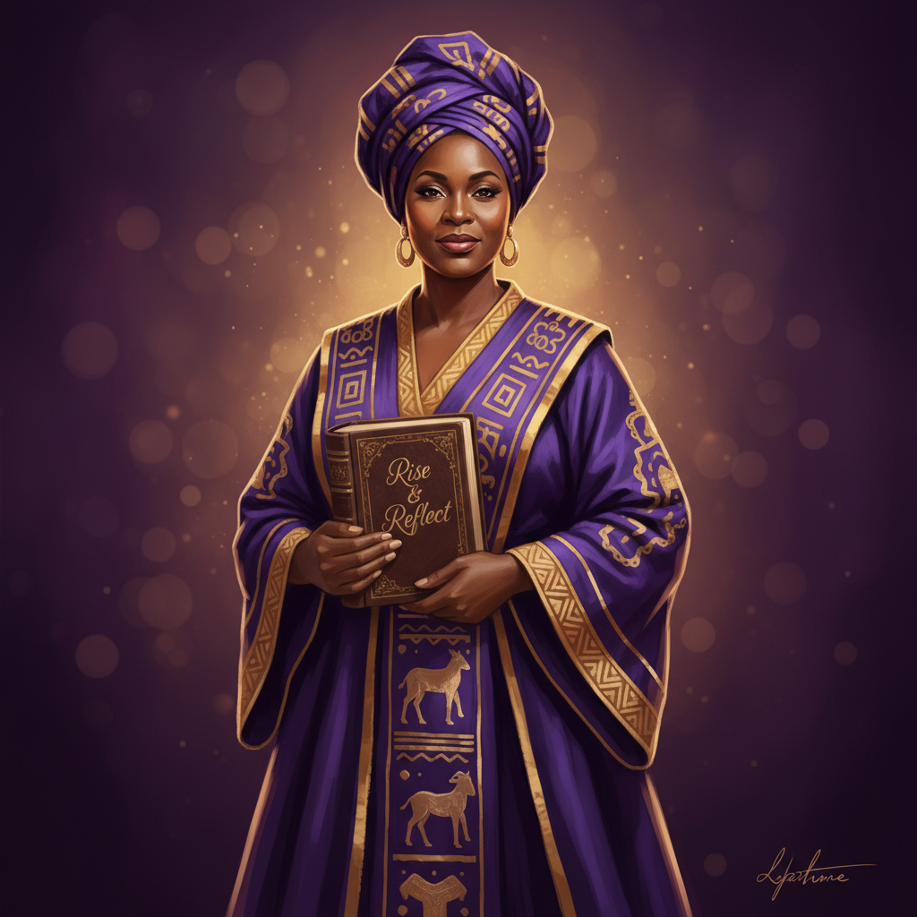 Lady Empress Destinee, founder of Rise and Reflect Press
